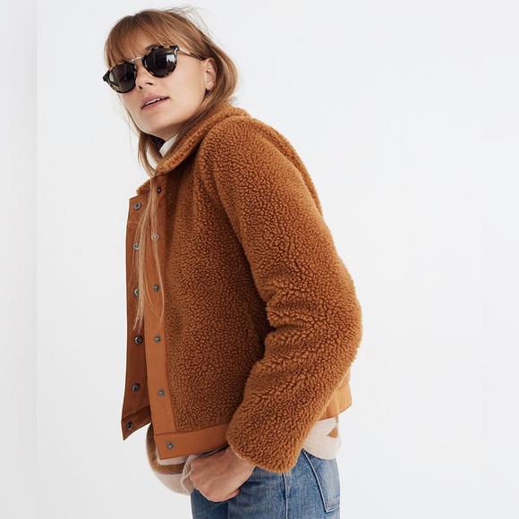 Madewell - Sherpa Portland Jacket - Picture 2 of 14